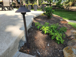 landscape lighting companies The Woodlands, Conroe, Magnolia, and surrounding areas.