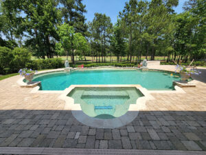 pool pavers, The Woodlands, Conroe, Magnolia, and surrounding areas
