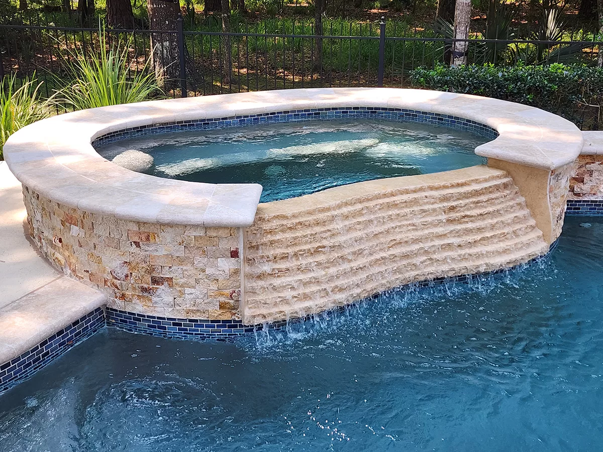 Landscaping Hot Tub The Woodlands TX